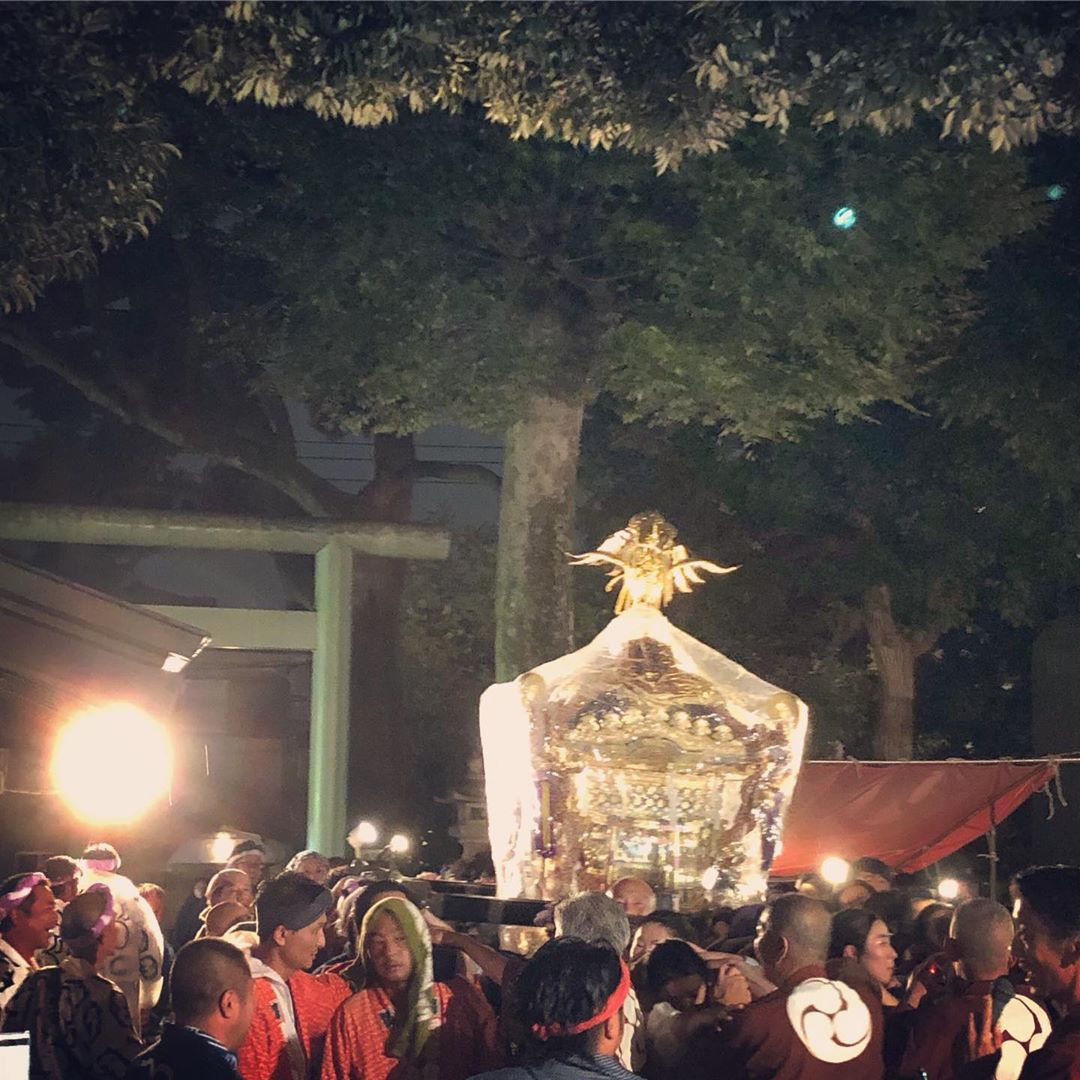 深澤神社例大祭へ