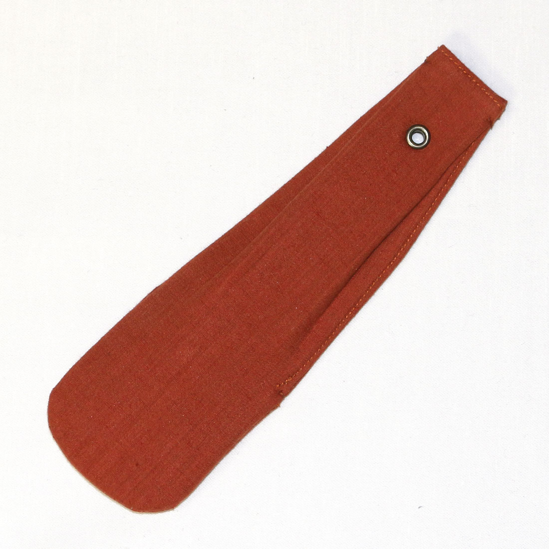 【お急ぎ対応】新川（ベロ）綿紡ぎ　無地　れんが